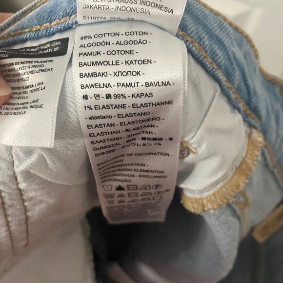 Women's Levi jeans 501 size 6 - Picture 7 of 8